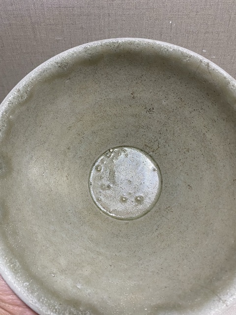 古玩陶瓷龍泉青瓷斗笠碗拍賣，當前價格2800元