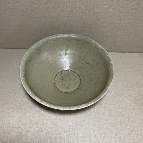 古玩陶瓷龍泉青瓷斗笠碗拍賣，當前價格2800元