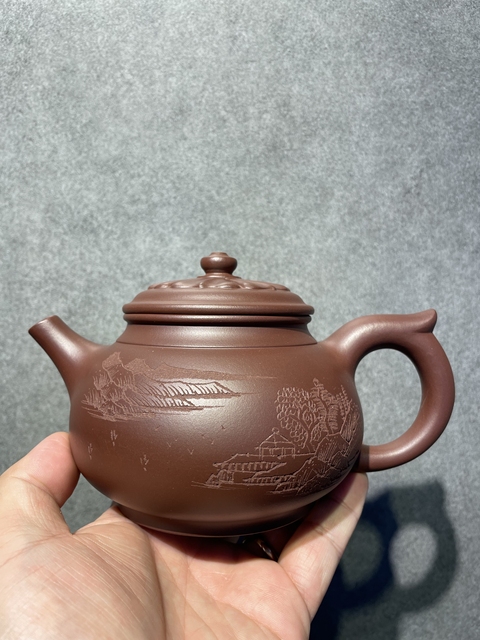 古玩雜項李昌鴻菊瓣壺拍賣,當(dāng)前價格19999元