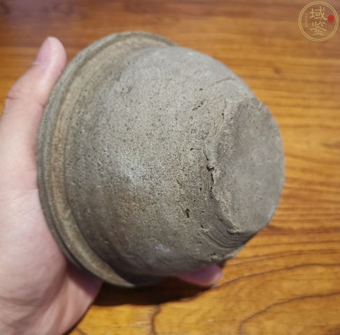 古玩陶瓷漢灰陶鳥柱盤拍賣,當前價格4500元