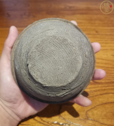 古玩陶瓷漢灰陶鳥柱盤拍賣,當前價格4500元