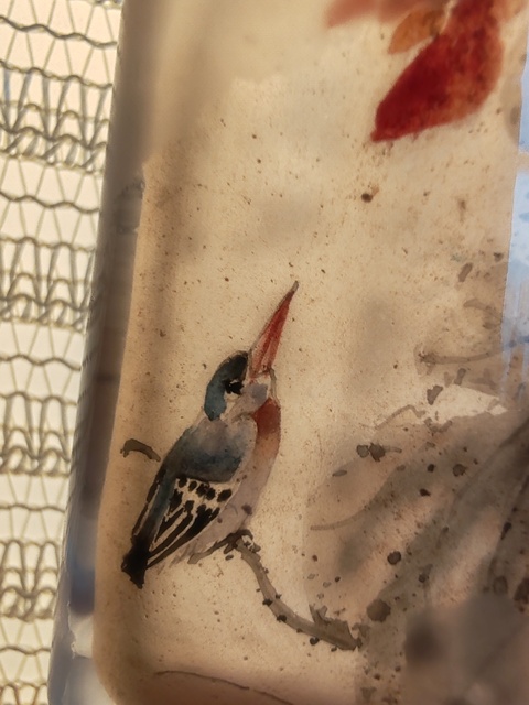 古玩陶瓷內畫料器鼻煙壺拍賣，當前價格1200元