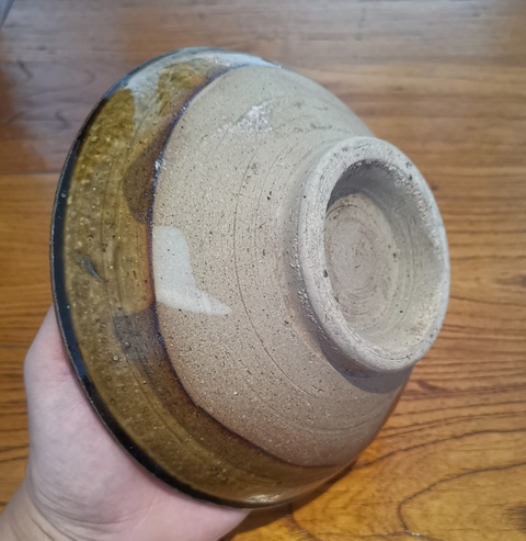 古玩陶瓷金元·褐釉大碗拍賣，當前價格3000元