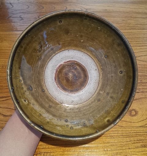 古玩陶瓷金元·褐釉大碗拍賣，當前價格3000元