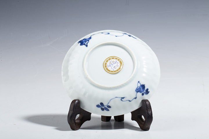 古玩陶瓷清康熙·青花官上加官紋杯碟一套拍賣,當(dāng)前價格2000元