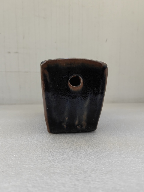 古玩陶瓷黑釉瓷枕拍賣,當前價格998元