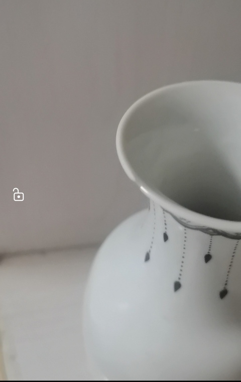 古玩陶瓷粉彩博古圖撇口瓶拍賣，當前價格2800元