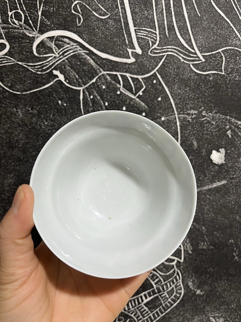 古玩陶瓷青花獅子滾繡球紋蓋碗拍賣,當前價格5500元