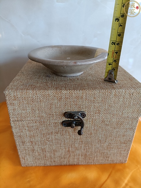 古玩陶瓷元代龍泉青瓷黃釉洗拍賣,當前價格199元