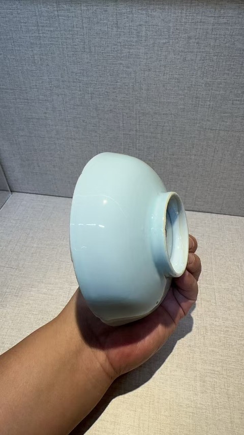 古玩陶瓷康熙青花洞石深腹洗（杯標本已出）拍賣，當前價格4800元