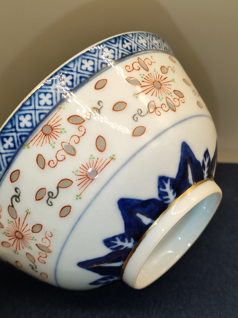 古玩陶瓷實(shí)物保真,民國(guó)至創(chuàng)匯,青花加彩龍紋玲瓏瓷碗拍賣,當(dāng)前價(jià)格299元