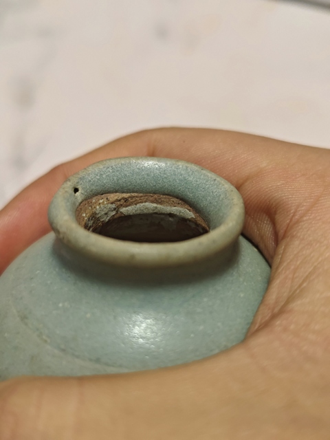 古玩陶瓷元代青釉小罐小水盂拍賣,當(dāng)前價格199元