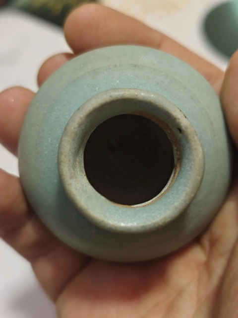 古玩陶瓷元代青釉小罐小水盂拍賣,當(dāng)前價格199元
