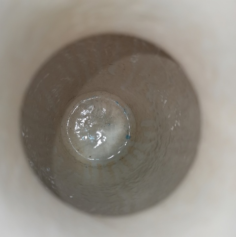 古玩陶瓷孔雀藍釉棒槌瓶 賞瓶拍賣，當前價格5000元
