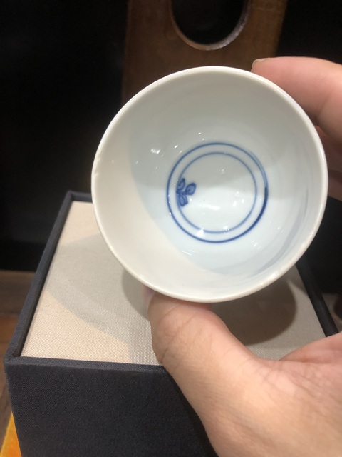 古玩陶瓷(精品花神杯)清·康熙·青花留白-花神杯拍賣,當前價格931元