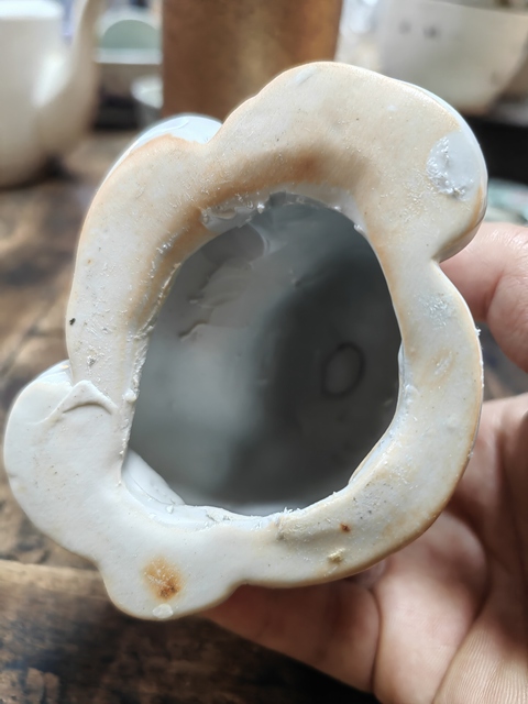 古玩陶瓷德化白瓷觀音造像拍賣，當前價格380元