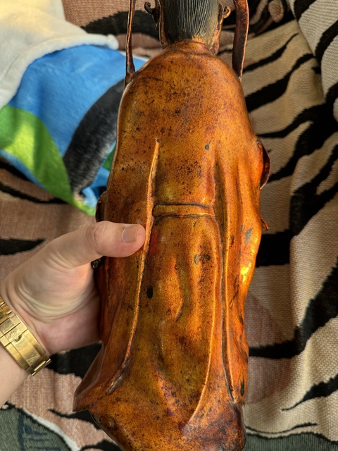 古玩銅器造像菩薩拍賣,當前價格30000元