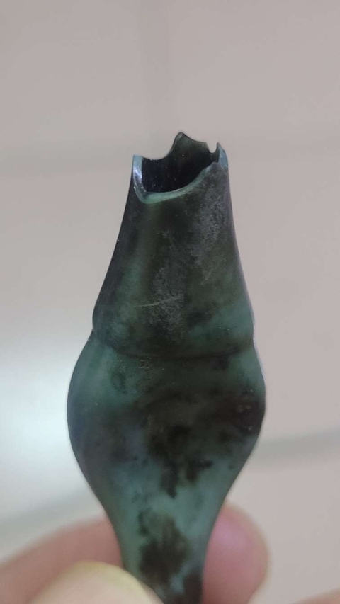 古玩陶瓷宋代琉璃花口瓶拍賣(mài)，當(dāng)前價(jià)格99元