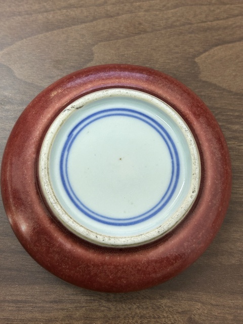 古玩陶瓷清中晚期豇豆紅水盂拍賣,當前價格4280元