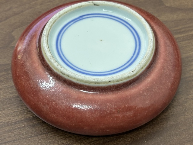 古玩陶瓷清中晚期豇豆紅水盂拍賣,當前價格4280元