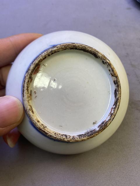 古玩陶瓷青花花卉蓋盒拍賣,當前價格3000元