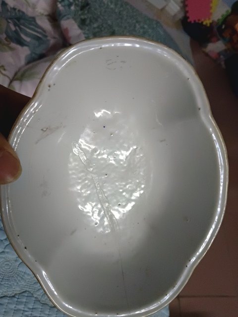 古玩陶瓷同治細路粉彩桃花源記圖海棠貢碗拍賣，當前價格988元