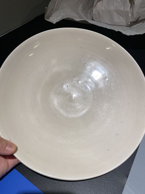 古玩陶瓷晚明**白德化盤拍賣，當前價格23000元