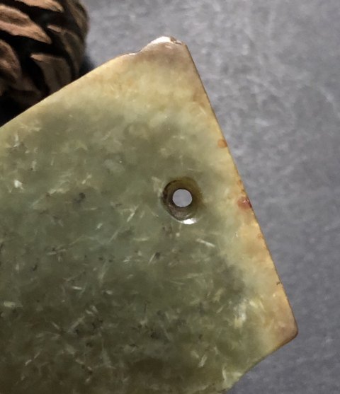 古玩玉器漢代和田玉璜拍賣，當前價格38000元