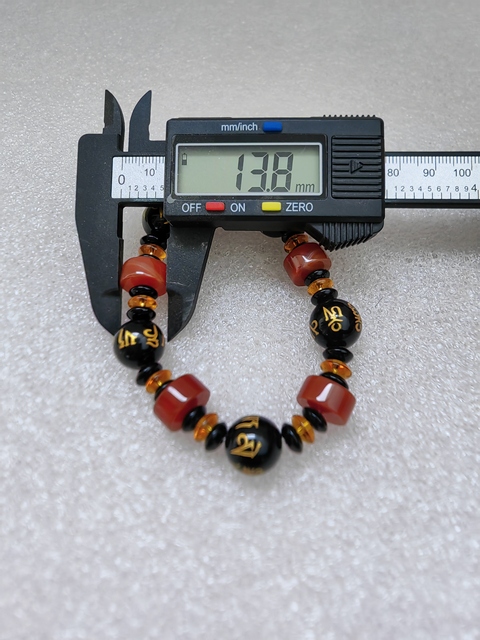 古玩玉器紅瑪瑙多寶手串拍賣,當(dāng)前價格350元