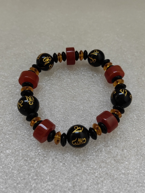 古玩玉器紅瑪瑙多寶手串拍賣,當(dāng)前價格350元