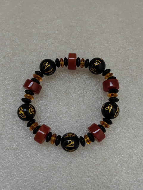 古玩玉器紅瑪瑙多寶手串拍賣,當(dāng)前價格350元