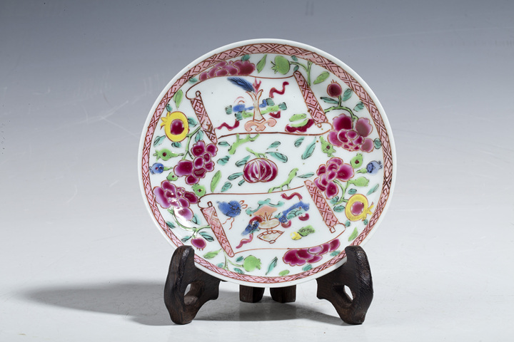 古玩陶瓷清康熙·青花礬紅金彩大碗拍賣，當前價格5000元