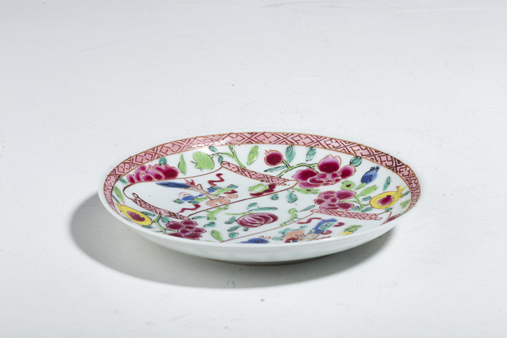 古玩陶瓷清康熙·青花礬紅金彩大碗拍賣，當前價格5000元