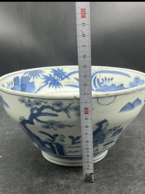 古玩陶瓷青花碗拍賣,當前價格2600元