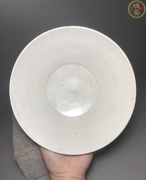 古玩陶瓷邢窯白釉唇口碗拍賣，當前價格9600元