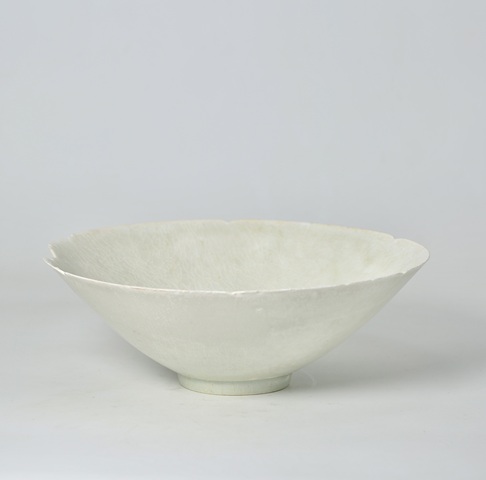 古玩陶瓷湖田窯青白釉葵口碗拍賣，當前價格799元