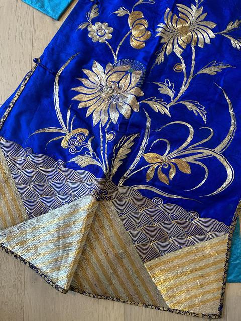 古玩雜項刺繡吉服拍賣，當前價格7000元