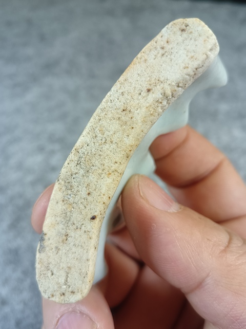 古玩陶瓷（全品）清中期豆青釉文房筆架山拍賣，當(dāng)前價格188元