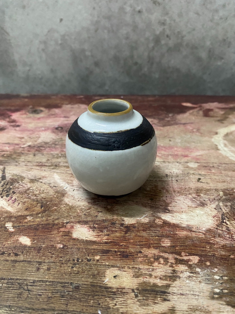 古玩陶瓷晚清哥釉水盂拍賣，當(dāng)前價(jià)格798元