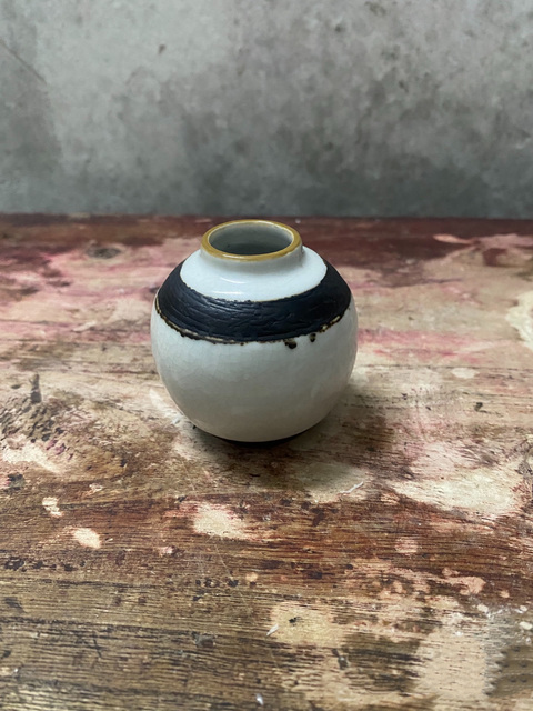 古玩陶瓷晚清哥釉水盂拍賣，當(dāng)前價(jià)格798元