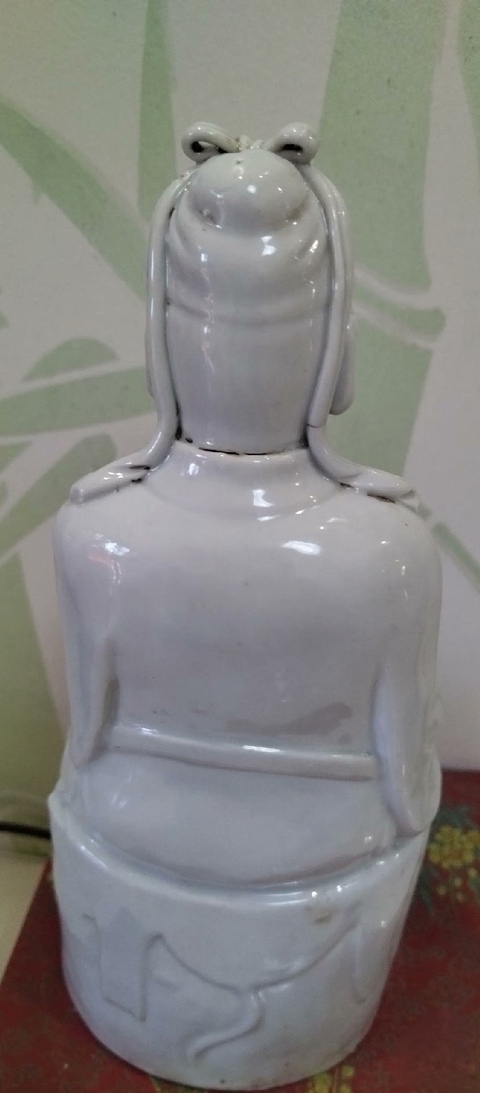 古玩陶瓷德化白瓷關(guān)公造像拍賣(mài),當(dāng)前價(jià)格1300元