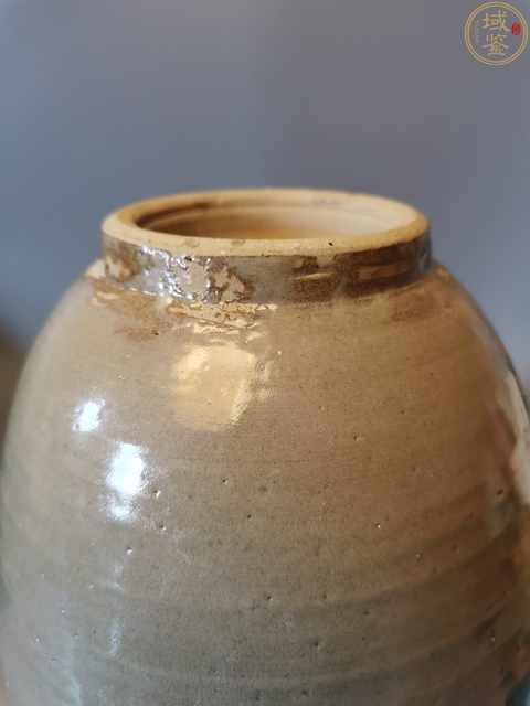 古玩陶瓷元明時期龍泉青瓷茶葉罐拍賣,當(dāng)前價格490元
