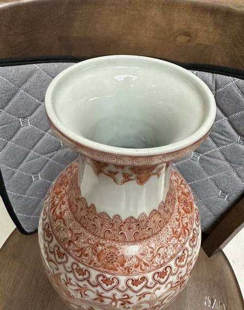 古玩陶瓷盤口瓶拍賣,當前價格3680元