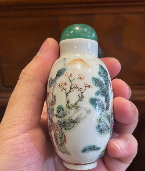 域鉴古玩】粉彩鼻烟壶鉴定结果_粉彩鼻烟壶真假鉴别