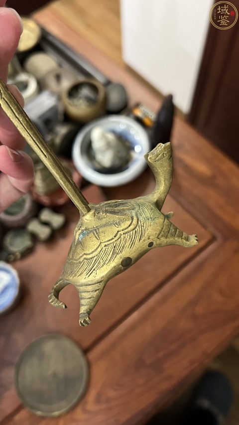 古玩雜項龜鶴齊壽擺件拍賣，當前價格299元
