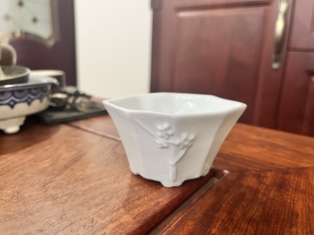 古玩陶瓷民國德化窯杯拍賣，當前價格299元