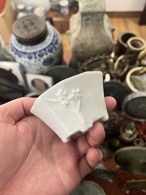 古玩陶瓷民國德化窯杯拍賣，當前價格299元