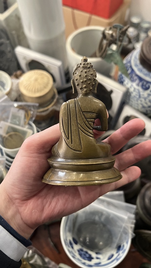 古玩雜項清代釋迦摩尼造像拍賣,當前價格4777元