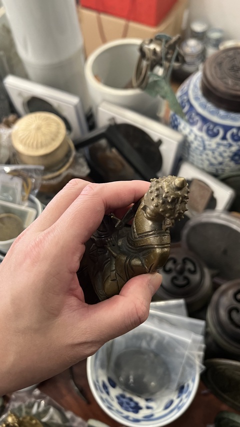 古玩雜項清代釋迦摩尼造像拍賣,當前價格4777元