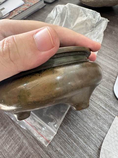 古玩銅器銅爐拍賣，當前價格50000元